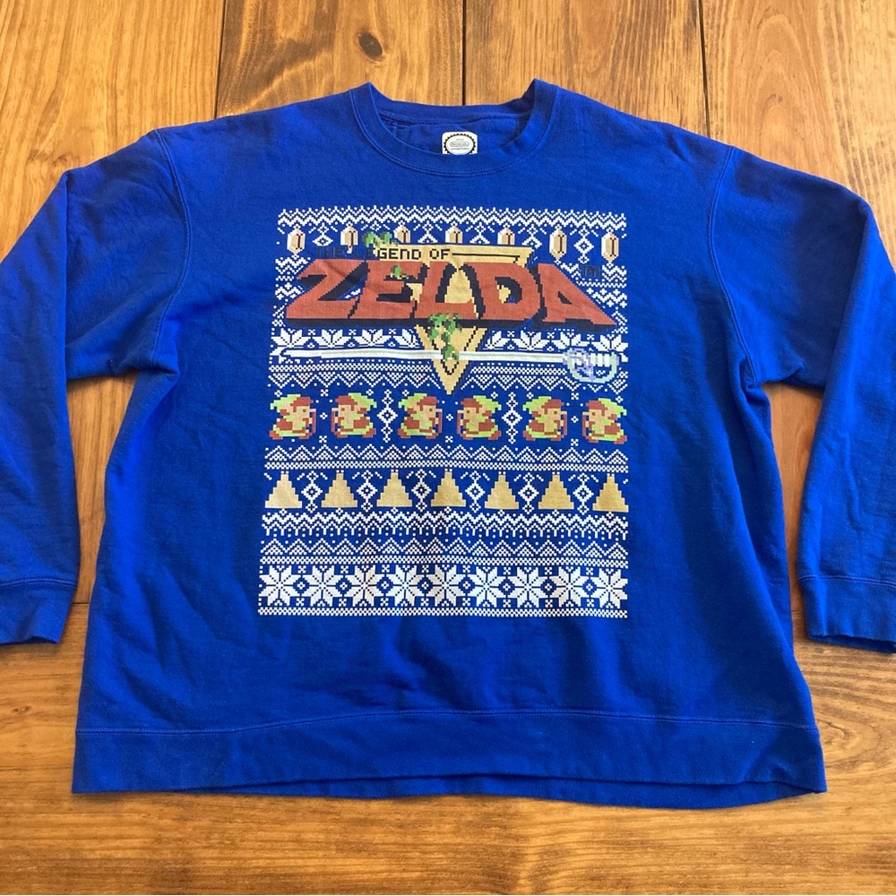Nintendo The Legend of Zelda Christmas Sweater